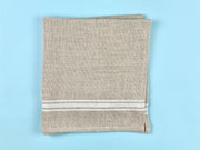 Thieffry | Monogramme Linen Tablecloth.