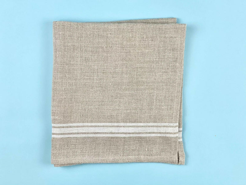 Thieffry | Monogramme Linen Tablecloth.