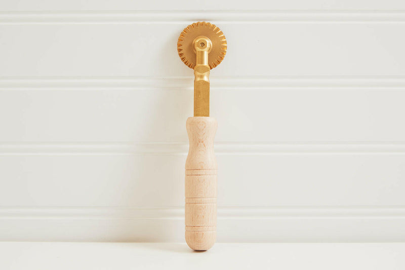 Alla Cucina | Brass Fluted Pasta + Pastry Wheel.