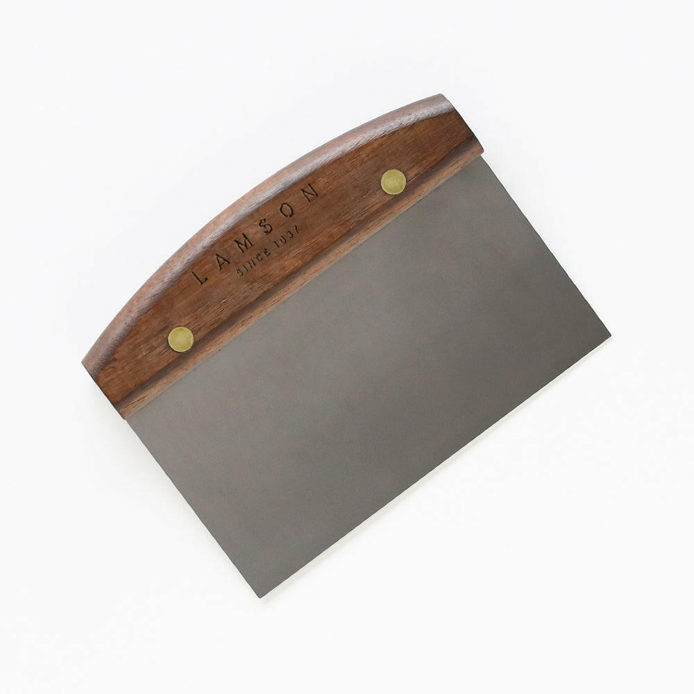 Dough Scraper w/ Walnut Handle - Thumbnail 4