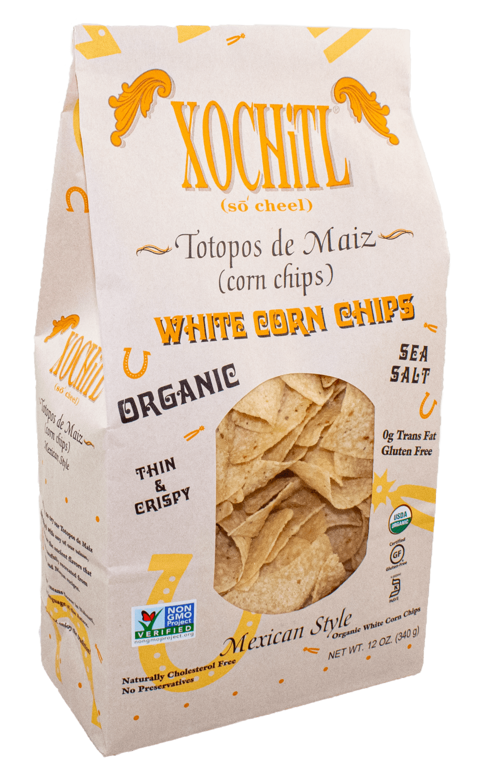 Xochitl Organic White Corn Tortilla Chips — Athens Cooks