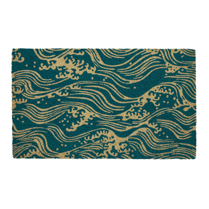 Entryways | Victoria and Albert Museum Waves Coir Doormat