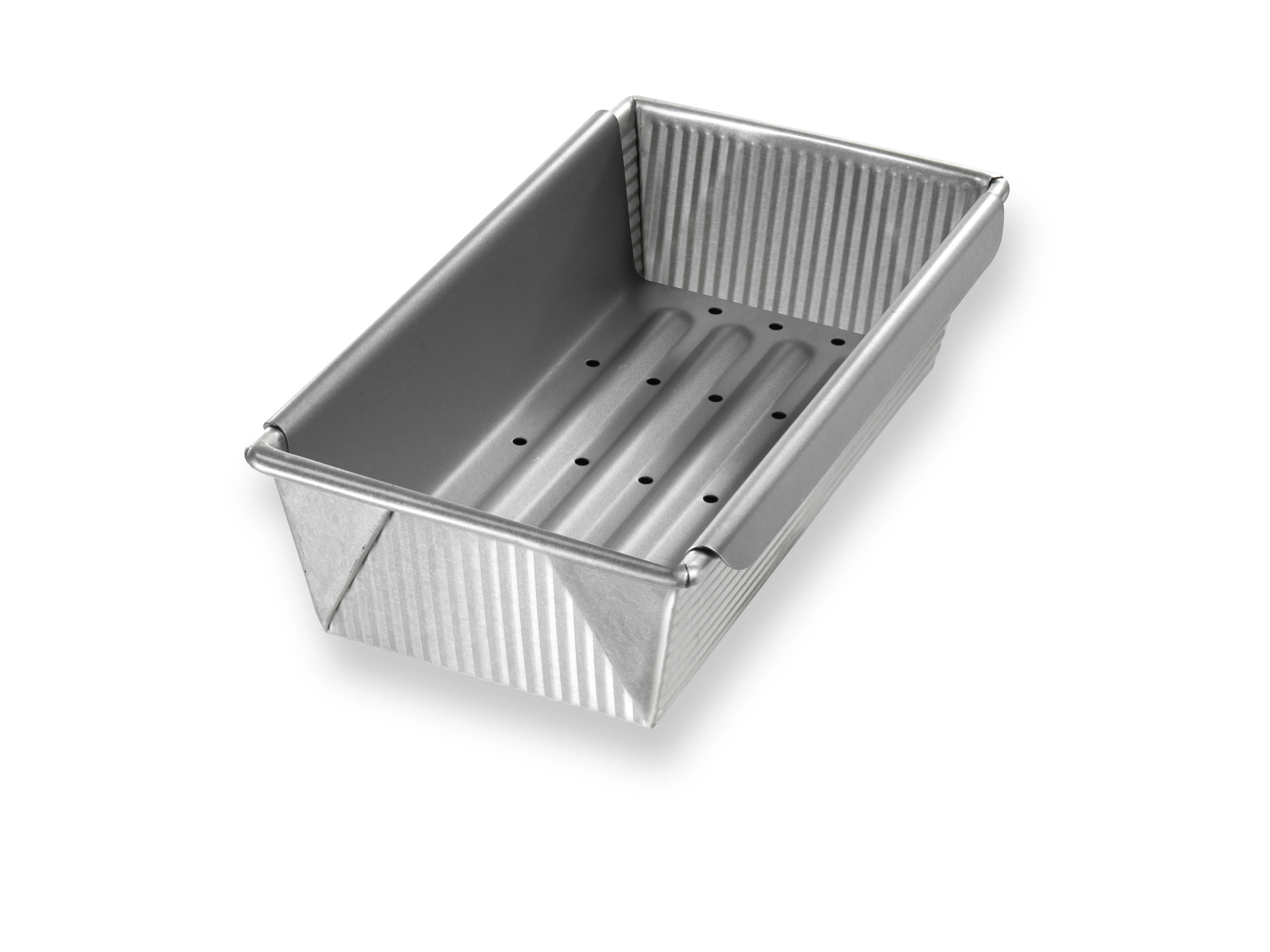 USA Pan Commercial Meat Loaf Pan with Insert - Thumbnail 3
