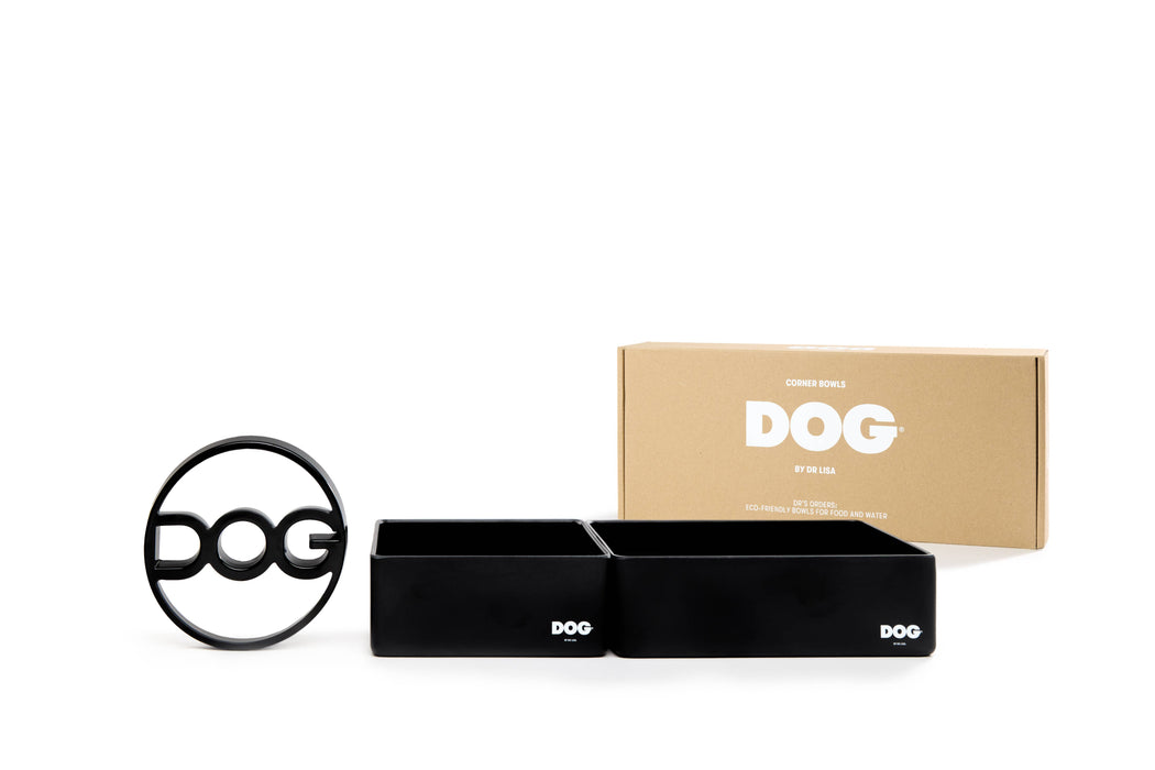 DOG | Corner Bowl Sets