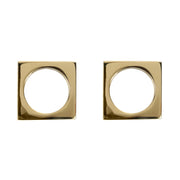 Sir|Madam | Modernist Napkins Rings (Set of 2).