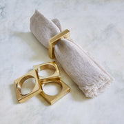 Sir|Madam | Modernist Napkins Rings (Set of 2).