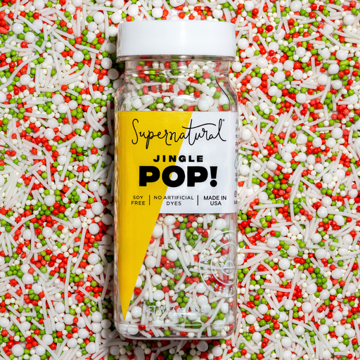 Supernatural | Dye-Free Jingle Pop! Nonpareils.