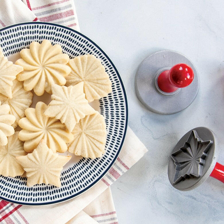 Nordic Ware | Pretty Pleated Cookie Stamps.