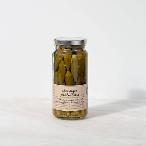 Stone Hollow Farmstead | Champagne Pickled Okra