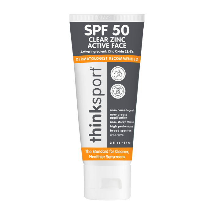 Thinksport | Clear Zinc Daily Face Sunscreen SPF 50