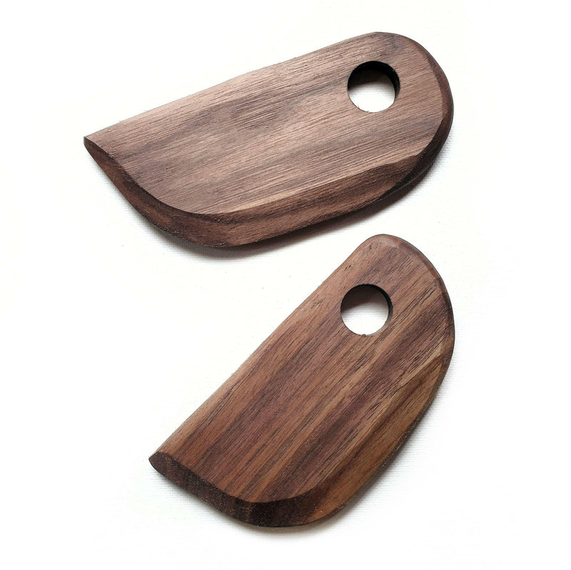 Scraper, Mixed Species Wood.