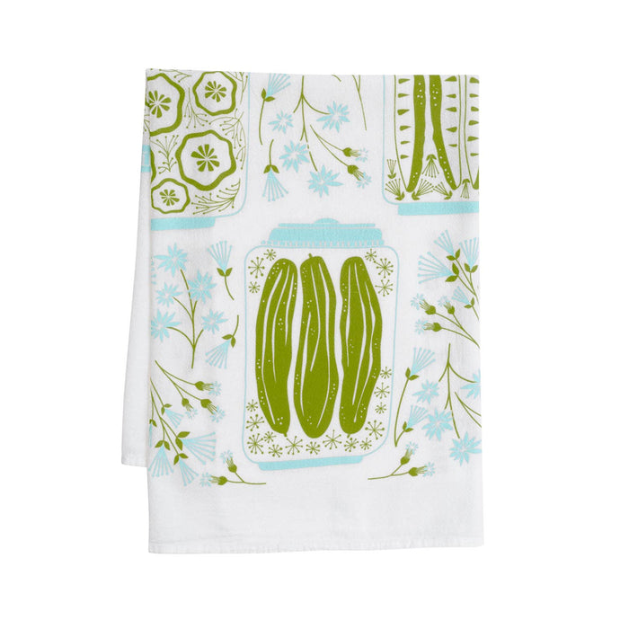 Hazelmade | Pickles + Petals Tea Towel
