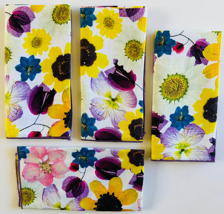 Tisch New York | Floral Napkins (Set of 4)
