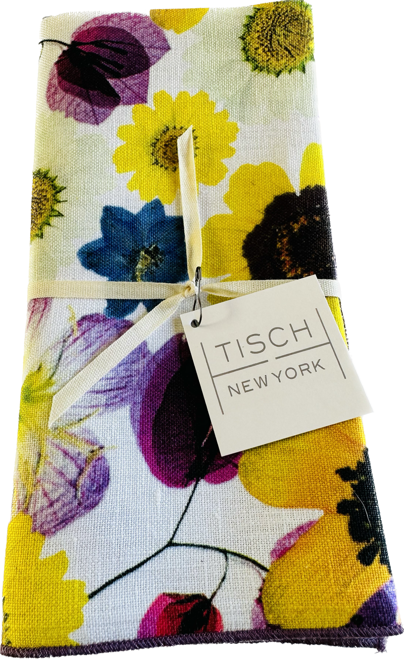 Tisch New York | Floral Napkins (Set of 4).