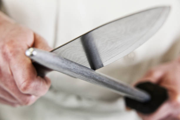 Honing Steel 10 Inch Knife Sharpener Rod Professional Knife