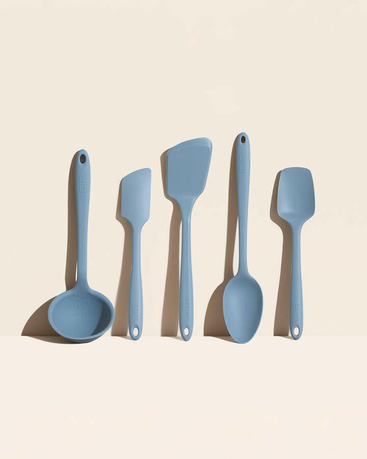 GIR 5-Piece Ultimate Tool Set - Sprinkles: A versatile kitchen utensil collection crafted from durable silicone, ideal for efficient meal preparation.