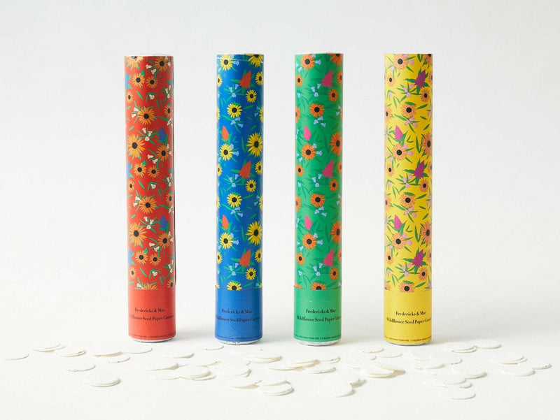 Fredericks & Mae | Wildflower Confetti Seed Cannon.