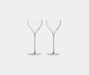 LSA | Savoy Collection - Single Red Wine Glass displayed with elegant mouth-blown flutes and coupes, showcasing their fine curved bowls and distinctive craftsmanship, perfect for celebrations.