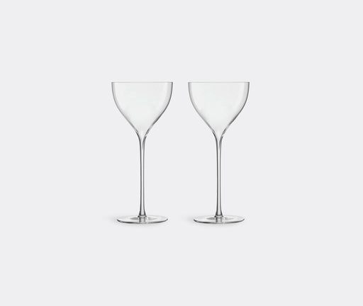 LSA | Savoy Collection - Single Red Wine Glass displayed with elegant mouth-blown flutes and coupes, showcasing their fine curved bowls and distinctive craftsmanship, perfect for celebrations.