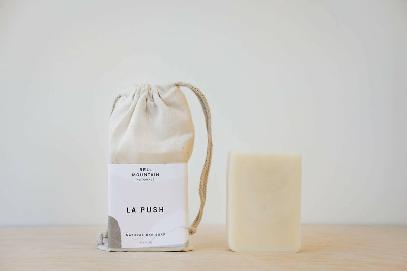 Bell Mountain | Bar Soaps - Solstice displayed with its packaging, highlighting a natural, vegan soap option crafted from ethically sourced plant-based ingredients.