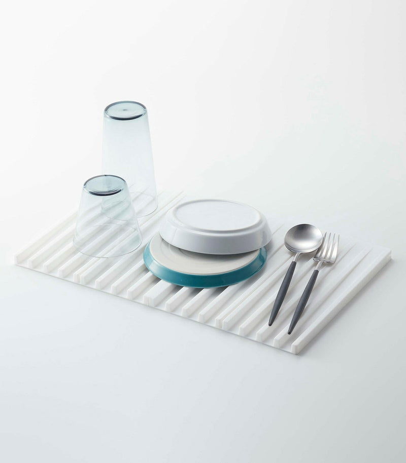 Yamazaki | Folding Dish Drainer Mat.
