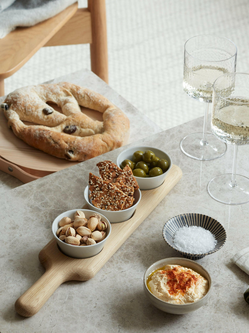 LSA International | Dine Bowl Set + Oak Paddle.