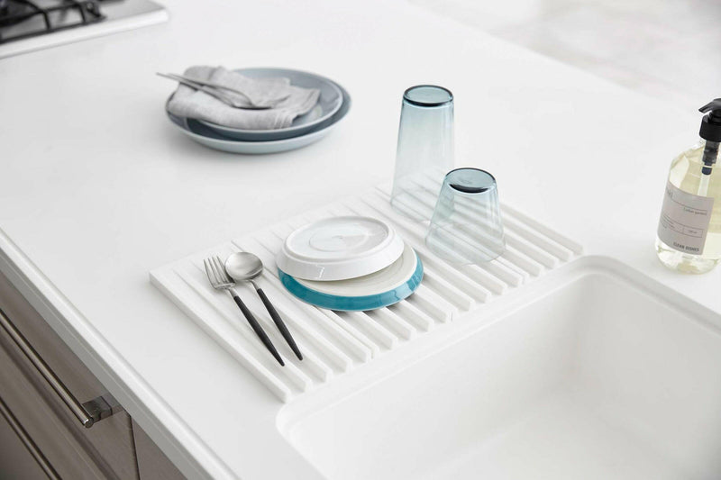 Yamazaki | Folding Dish Drainer Mat.