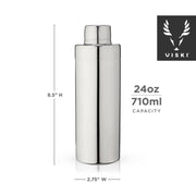 Viski | Element Stainless Cocktail Shaker.
