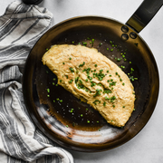 de Buyer | Mineral B Carbon Steel Omelette Pan.