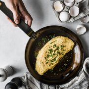 de Buyer | Mineral B Carbon Steel Omelette Pan.