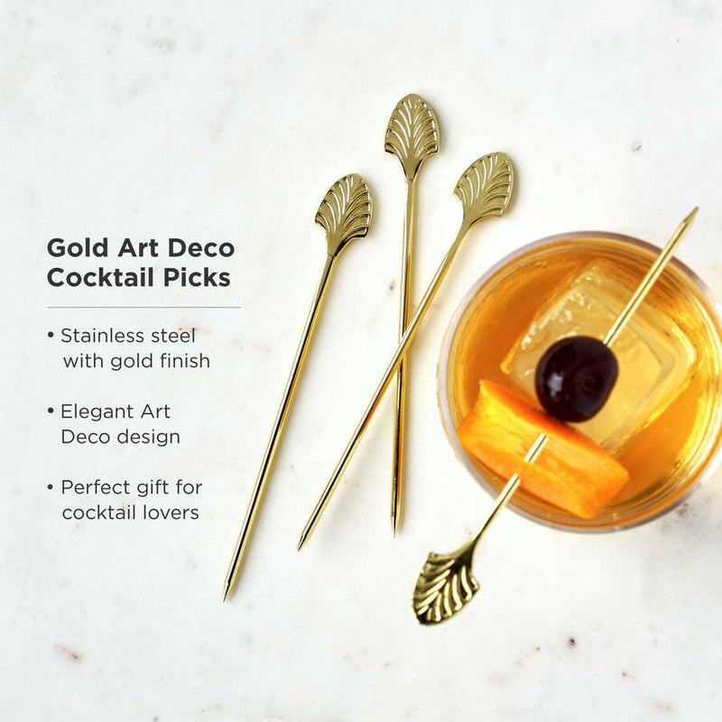 Viski | Belmont: Art Deco Cocktail Picks.