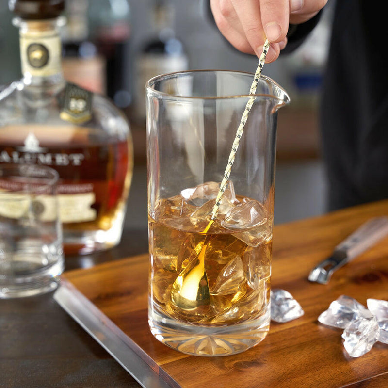 Viski | 16" Gold Weighted Barspoon.